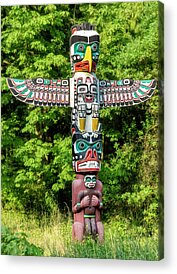 Totem Pole Acrylic Prints