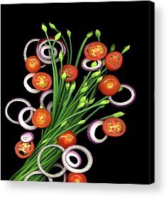 Chives Acrylic Prints