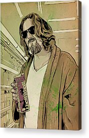 Dude Drawings Acrylic Prints