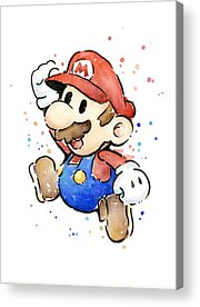 Super Mario Bros Acrylic Prints