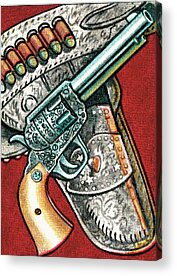 Weapons And Ammunition Acrylic Prints