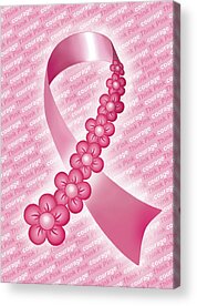 Breast Cancer Awareness Acrylic Prints