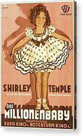 Shirley Temple Acrylic Prints