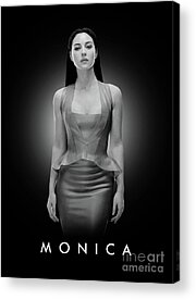 Monica Bellucci Acrylic Prints
