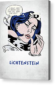 Roy Lichtenstein Acrylic Prints