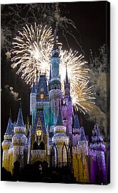 Disney Fireworks Acrylic Prints