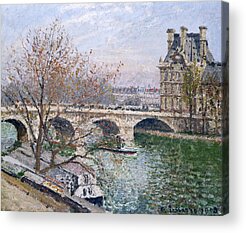 Pont Des Arts Acrylic Prints
