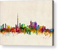 Canadian Digital Art Acrylic Prints