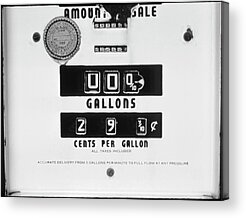 Gasoline Pump Acrylic Prints