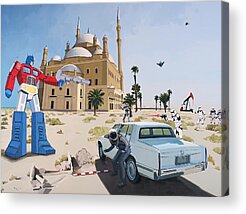 Transformers Acrylic Prints