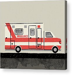 Ambulance Acrylic Prints
