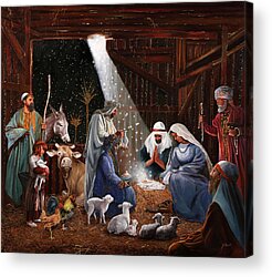 Nativity Acrylic Prints