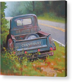 Old Chevy Truck Acrylic Prints