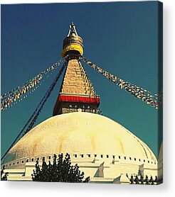 Stupa Acrylic Prints