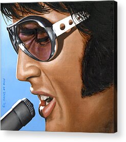 Elvis Acrylic Prints