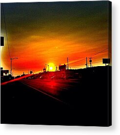Prairie Sunsets Acrylic Prints
