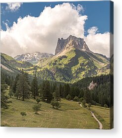 Mountain Range Acrylic Prints