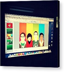 The Big Bang Theory Acrylic Prints