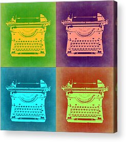 Classic Typewriters Acrylic Prints