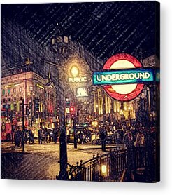 London Underground Acrylic Prints