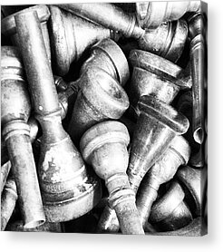 Trombones Acrylic Prints