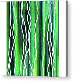 Abstract Forest Acrylic Prints