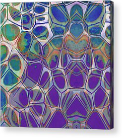 Purple Abstract Acrylic Prints