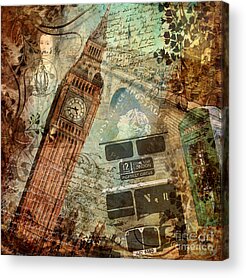 Tower Of London Acrylic Prints