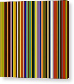 Abstract Stripe Patterns Acrylic Prints