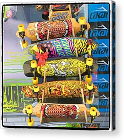 Skateboard Acrylic Prints