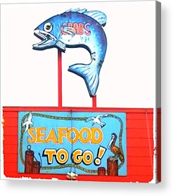 Seafood Restaurant Acrylic Prints