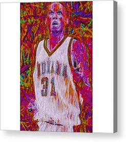 Indiana Pacers Acrylic Prints