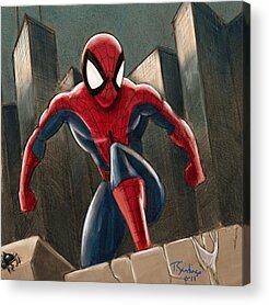 Amazing Spider-man Acrylic Prints