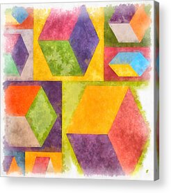 Designs Similar to Square Cubes Abstract