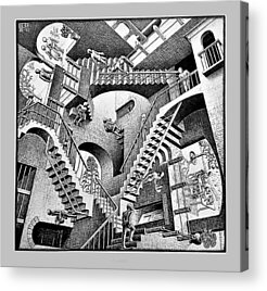 M C Escher Acrylic Prints