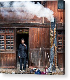 Smoking Pipe Acrylic Prints