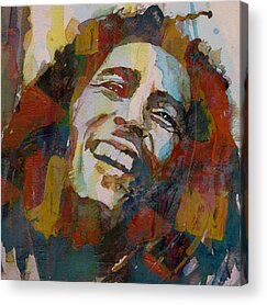 Bob Marley Acrylic Prints