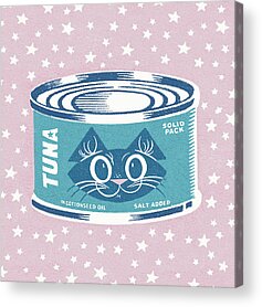 Tuna Drawings Acrylic Prints