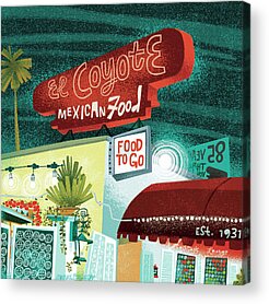 Hollywood Acrylic Prints