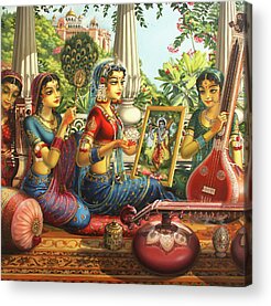 Krishna Acrylic Prints