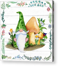 Garden Gnome Acrylic Prints