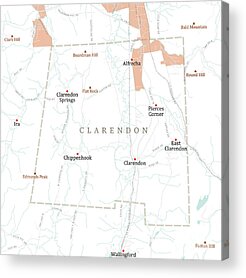 Clarendon County Acrylic Prints