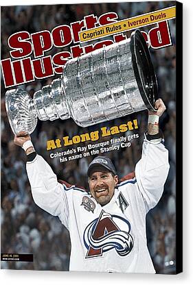 Colorado Avalanche Goalie Patrick Roy, 1996 Nhl Stanley Cup Sports  Illustrated Cover Framed Print