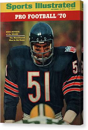 Dick Butkus Canvas Prints