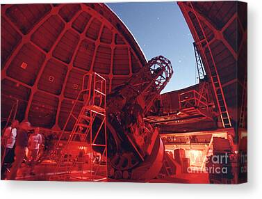 Mt. Wilson 60 Inch Telescope Canvas Art Print by Chris Cook
