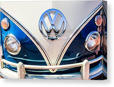 Volkswagen Emblem Canvas Prints