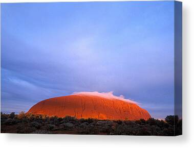 normani Australian Traveller Buschhut Canvas Hat 'Uluru' 