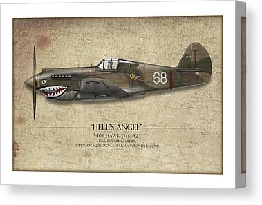 Flying Tigers Canvas Prints