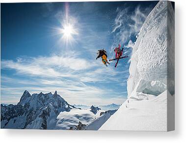 French Alps Canvas Prints