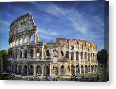 Canvas Pictures Digital Art Coloseum Roma architecture 30 patterns-De 2685 